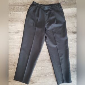 Fundamental Things Chic Black Women's Dress Pants